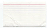 Spider Robinson Signed 3x5 Index Card Autographed Science Fiction Author Writer