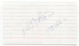 Chris Hinton Signed 3x5 Index Card Autograph Signature Animator Director