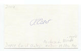 Joyce Carol Oates Signed 3x5 Index Card Autographed Signature Author Writer