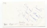 Torri Higginson Signed 3x5 Index Card Autographed Signature Actress Stargate