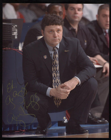 Greg Kampe Signed 8x10 Photo College NCAA Basketball Coach Autographed Oakland