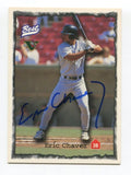 1997 Best Cards Eric Chavez Signed Card Baseball MLB Autograph AUTO #37