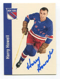 1994 Parkhurst Harry Howell Signed Card Hockey NHL AUTO #96 New York Rangers