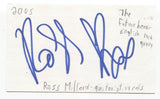 The Futureheads Ross Millard Signed 3x5 Index Card Autographed Signature Singer