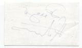 Diego Matamoros Signed 3x5 Index Card Autographed Signature Actor Voice Actor