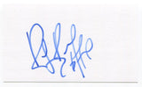 Ray Bourque Signed 3x5 Index Card Autographed NHL Colorado Avalanche Stanley Cup