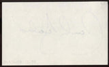 Jack Scalia Signed Index Card Signature Vintage Autographed AUTO 