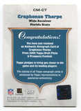 2005 Topps Craphonso Thorpe Signed Card Football Autograph NFL AUTO #CM-CT RC