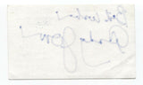 Andy Jones Signed 3x5 Index Card Autograph Signature Actor Comedian