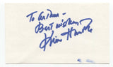 Kim Hunter Signed 3x5 Index Card Autographed Signature Planet of the Apes