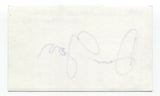 Daniel J. Goor Signed 3x5 Index Card Autographed Parks and Rec Writer Producer