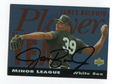 1993 Upper Deck James Baldwin Signed Card Baseball MLB Autographed AUTO #27