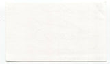 James Ellroy Signed 3x5 Index Card Autographed Signature Author LA Confidential