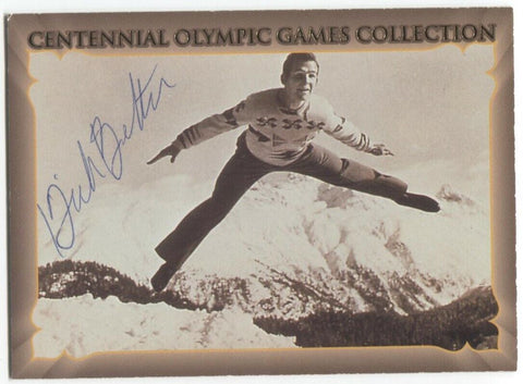 Dick Button Signed 1996 Centennial Olympic Games Collection Autographed Card #46