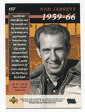 1995 Upper Deck Ned Jarrett Signed Card Autographed Racing Auto #157