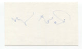 Robert Lepage Signed 3x5 Index Card Autographed Signature Director Playwright