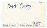 Derek Edwards Signed 3x5 Index Card Autographed Signature Comedian Actor