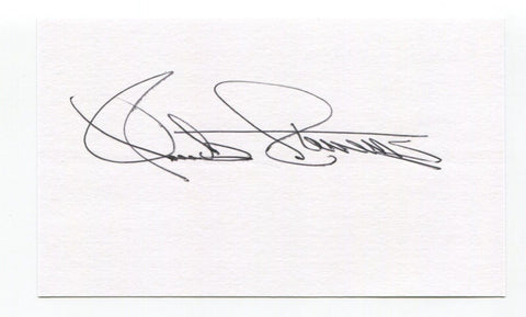 Chuck Stevens Signed 3x5 Index Card Autographed Baseball St. Louis Browns