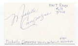 Hart Rogue - Michelle Campagne Signed 3x5 Index Card Autographed Signature Band