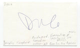 Douglas Coupland Signed 3x5 Index Card Autographed Signature Author Writer