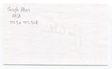 Joseph Allen Signed 3x5 Index Card Autograph Signature NASA STS 5 STS 51-A
