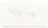 Yves Jacques Signed 3x5 Index Card Autographed Signature Actor