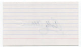 Bobby Allison Signed 3x5 Index Card Autographed Signature NASCAR Driver
