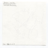 Bobby Davro Signed Page Autographed Signature Inscribed "To Mike" 