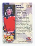 1994 Signature Rookies Rhett Warrener Signed Card Hockey NHL Autograph AUTO #35