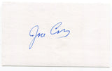 Jose Cruz Signed 3x5 Index Card Autographed MLB Baseball Houston Astros