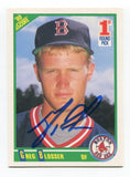 1990 Score Greg Blosser Signed Card Baseball MLB Autographed AUTO #681