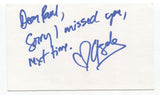 Angela Vint Signed 3x5 Index Card Autographed Signature Actress Traders