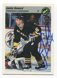 1993 Classic Pro Prospects Jamie Heward Signed Card Hockey Autograph AUTO #107