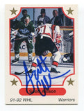 1991 7th Inning Sketch Scott Allison Signed Card Hockey Autograph AUTO #276