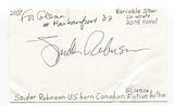 Spider Robinson Signed 3x5 Index Card Autographed Science Fiction Author Writer