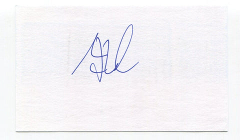 Joe Zdeb Signed 3x5 Index Card Autographed Baseball MLB Kansas City Royals
