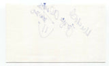 Toya Alexis Signed 3x5 Index Card Autographed Signature Musician Singer