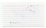Arj Barker Signed 3x5 Index Card Autographed Signature Comedian Comic Actor