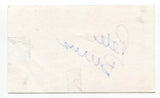 Peter Burns Signed 3x5 Index Card Autographed Signature Actor