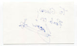 Local Rabbits - Jay Tustin Signed 3x5 Index Card Autographed Signature Band