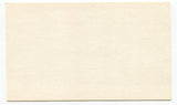 Carl Hubbell Signed 3x5 Index Card Autographed Baseball Signature Giants HOF