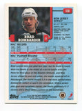 1999 Topps Brad Bombardir Signed Card Hockey Autograph AUTO #178