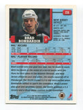 1999 Topps Brad Bombardir Signed Card Hockey NHL Autograph AUTO #178