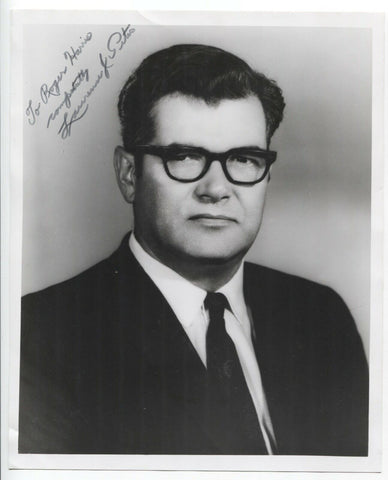 Laurence J. Peter Signed 8x10 Photo Autographed Signature Author Educator