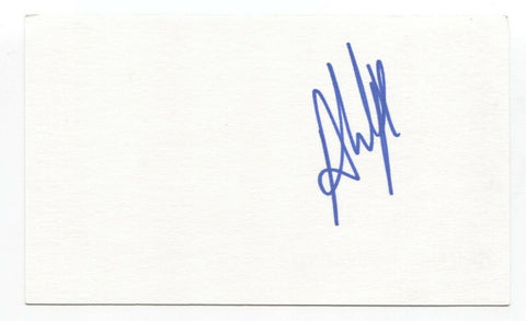 Glueleg - Andrew Wyse Signed 3x5 Index Card Autographed Signature