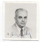 Alberto Gainza Paz Signed Photo Autographed Signature Argentine Journalist