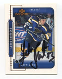 1999 Upper Deck MVP Lubos Bartecko Signed Card Hockey Autograph AUTO #187