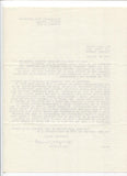 Hugh Gladney Grant Signed Letter TLS Autographed Signature American Ambassador 