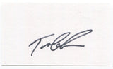 Tom Lehman Signed 3x5 Index Card Autographed PGA Golf Golfer 1996 Open Champion