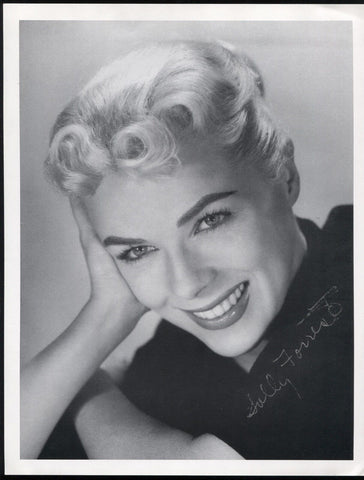 Sally Forrest Signed 8.5 x11 Inch Photo Vintage Autographed Photograph Signature